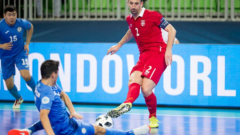 Marko Perić u dresu reprezentacije Srbije (©MN PRESS)