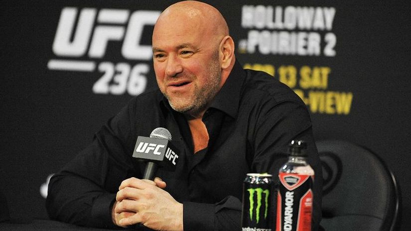Predsednik UFC Dena Vajt (©AFP)