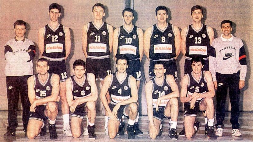 Šampionska generacija Partizana