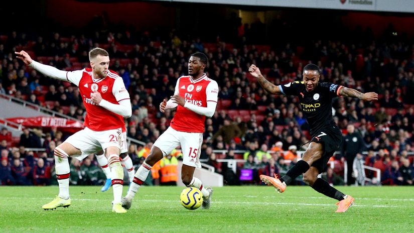 Arsenal – Mančester siti (©Reuters)