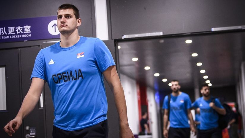 Nikola Jokić na Mundobasket (©FIBA Basketball)