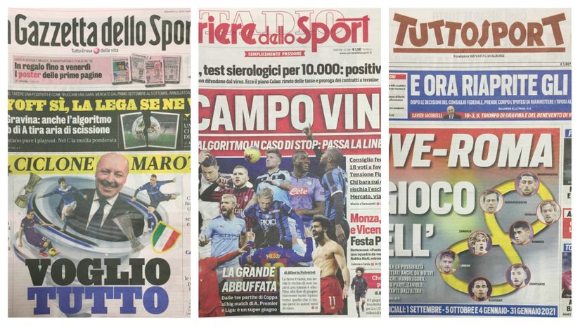 Italijanska sporta štampa