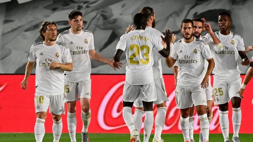 Fudbaleri Real Madrida (©AFP)