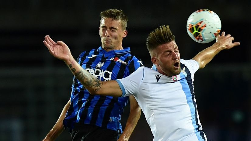 Timoti Kastanj i Sergej Milinković Savić (©AFP)