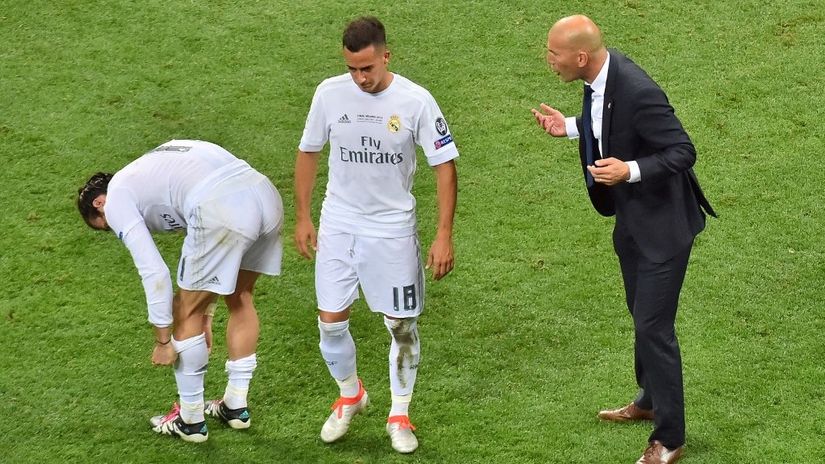 Lukas Vaskez i Zinedin Zidan (©AFP)