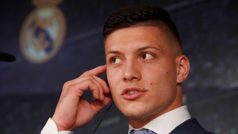 Luka Jović (©Reuters)