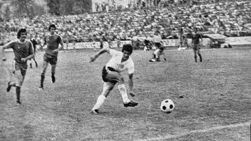 Pobedonosni gol Nenada Bjekovića u Ljubljani, © FK Partizan