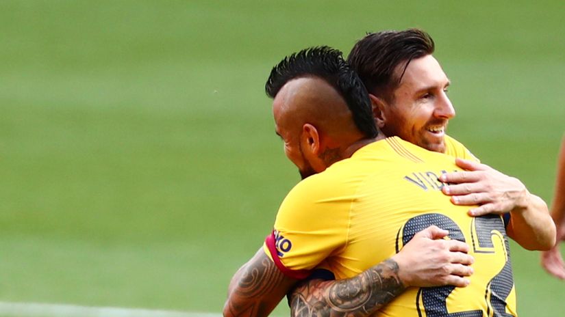 Mesi i Vidal slave pogodak, Reuters