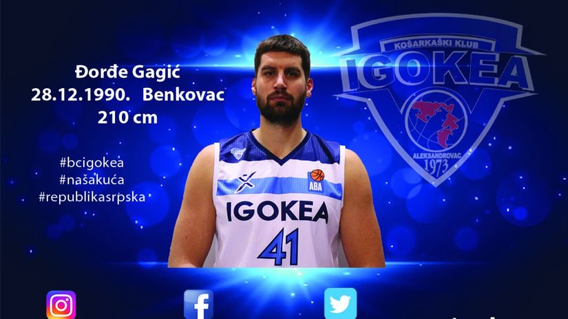 Gagić, KK Igokea