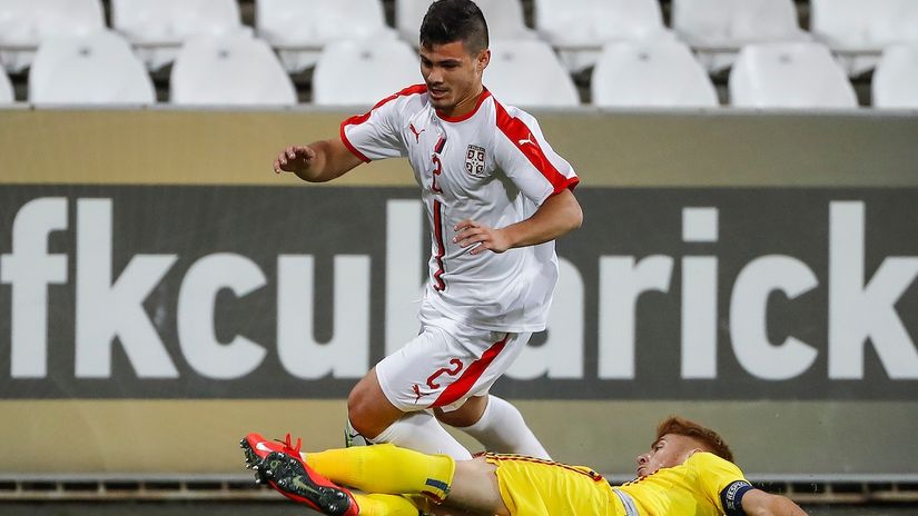 Radmanovac u dresu omladinske reprezentacije, © Star sport