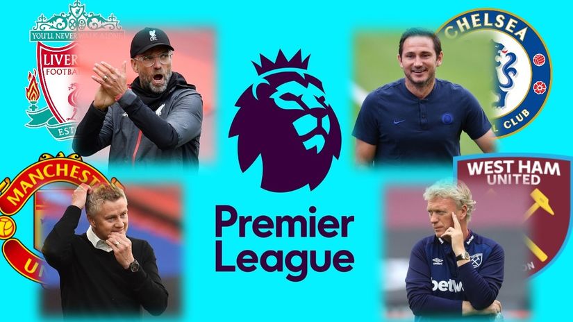 Jirgen Klop, Frenk Lampard, Ole Gunar Solskjer i Dejvid Mojes (©Reuters)