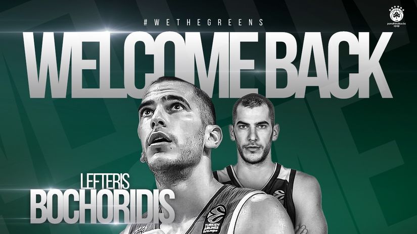 Lefteris Bohoridis (©twitter Panathinaikos BC)