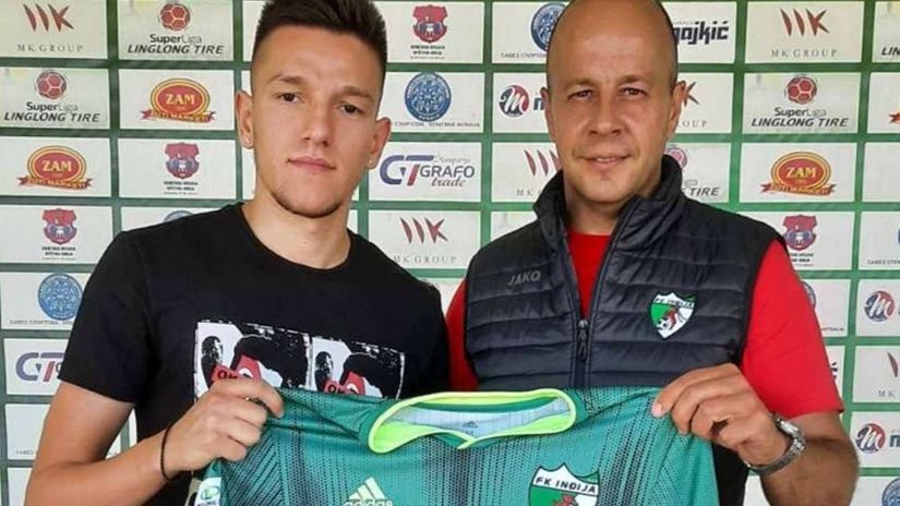 Nešković i Ivović (© FK Inđija)