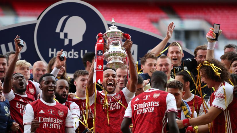 Zaslužena radost Arsenala (©Reuters)
