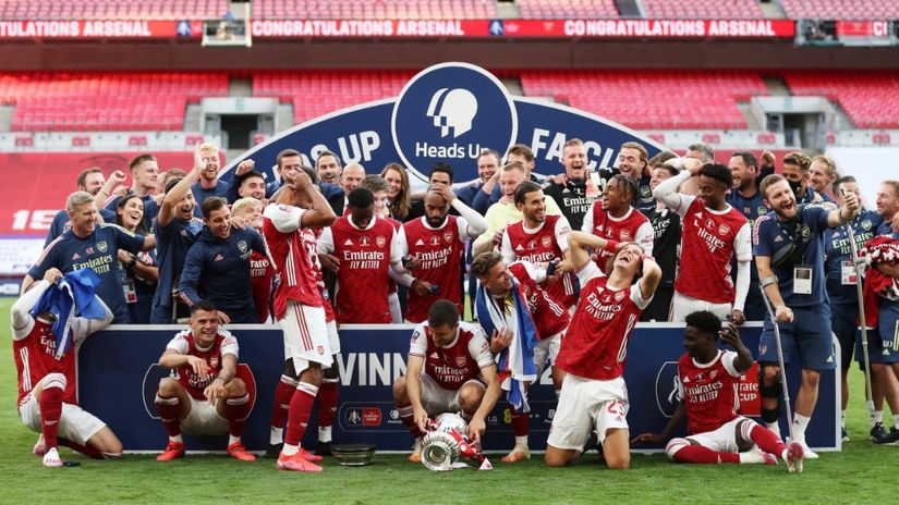 Slavlje Arsenala (© Reuters)