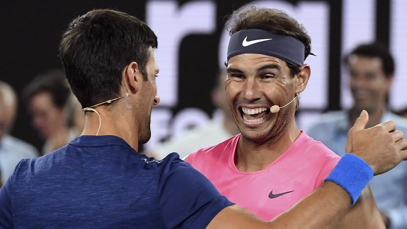 Đoković i Nadal imaju više nego korektan odnos (©AFP)