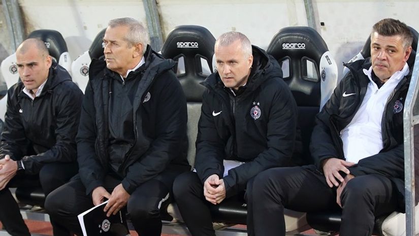 Milan Đuričić u društvu Sava Miloševića, Nenada Cvetkovića i Strahinje Pandurovića (© Star sport)