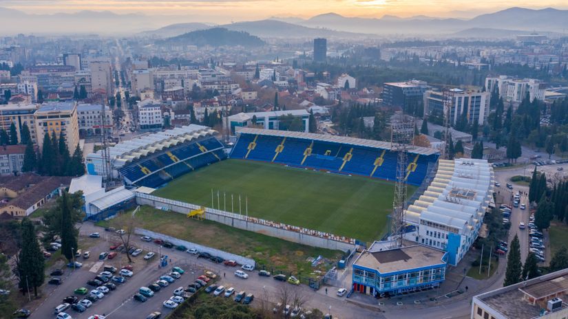 Stadion u Podgorici (©Shutterstock)