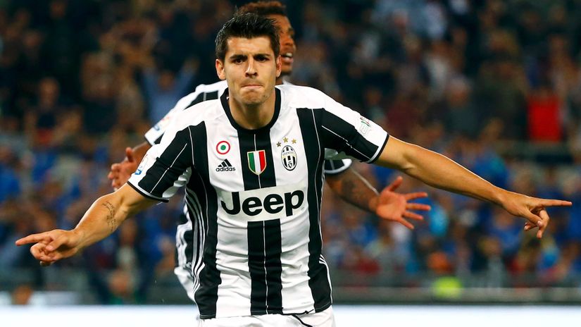 Alvaro Morata iz perioda u Juventusu (©Reuters)