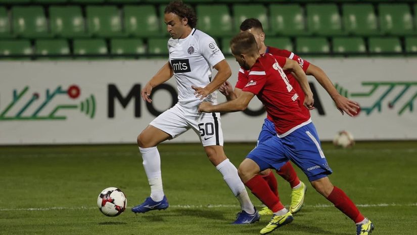 Lazar Marković protiv Sfintula (© FK Partizan)