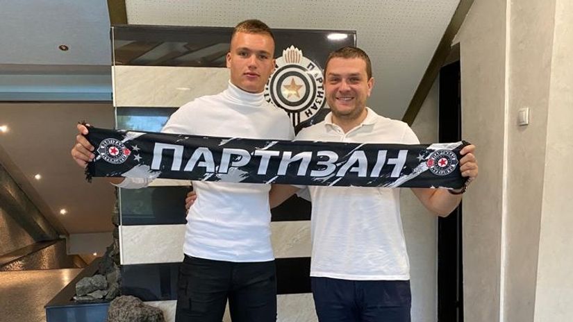 Milovanović i Vazura (©FK Partizan)