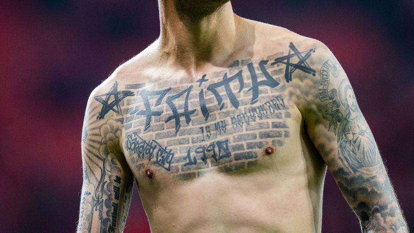 Tetovaže Fjodora Smolova (©AFP)