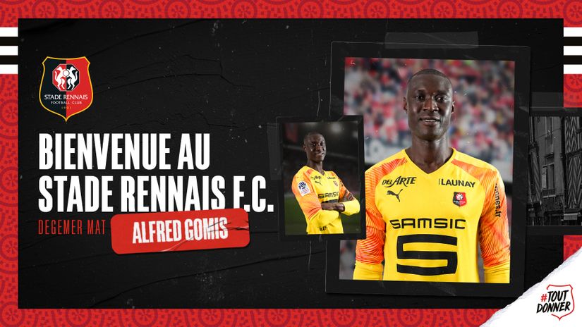 Alfred Gomis (©Stade Rennais FC)