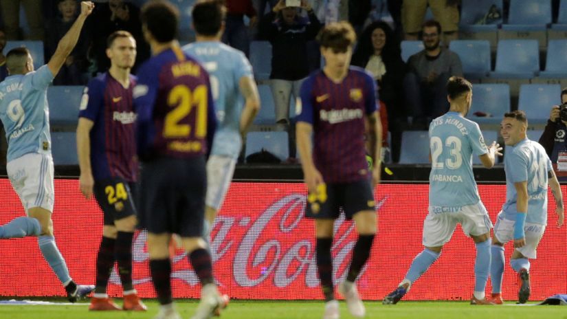 Jago Aspas uvek raspoložen protiv Barselone (©Reuters)