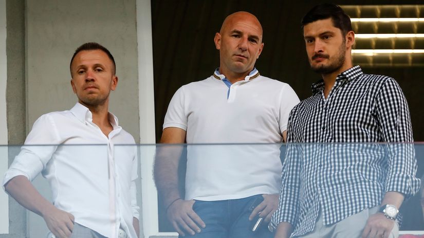 Zoran Rendulić sa Igorom Matićem i Nenadom Mirosavljevićem (© Star sport)