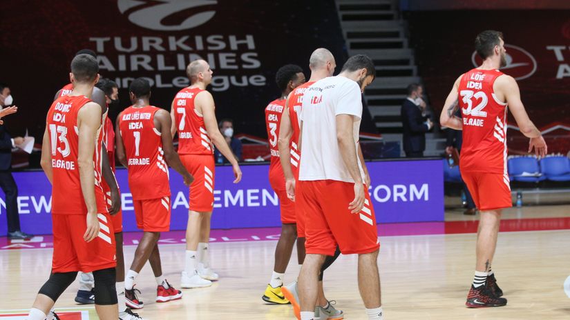 Košarkaši Crvene zvezde (©MN Press)