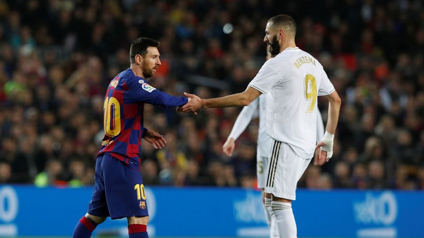 Mesi i Benzema (©Reuters)