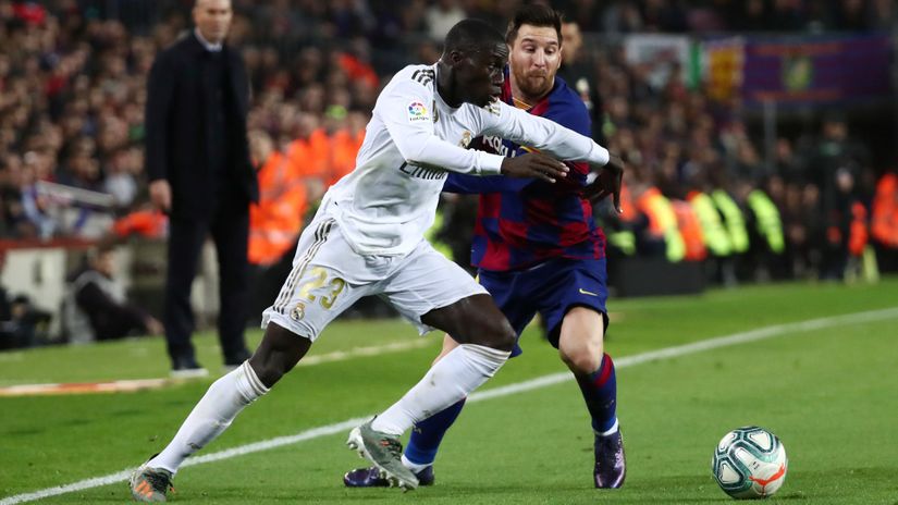 Ferlan Mendi (Real Madrid) i Lionel Mesi (Barselona)
