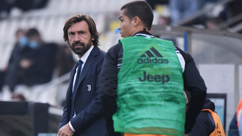 Pirlo i Ronaldo ©Reuters