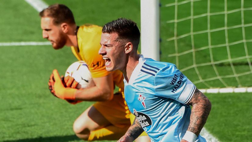 Santi Mina, strelac jedinog gola za Seltu ©AFP