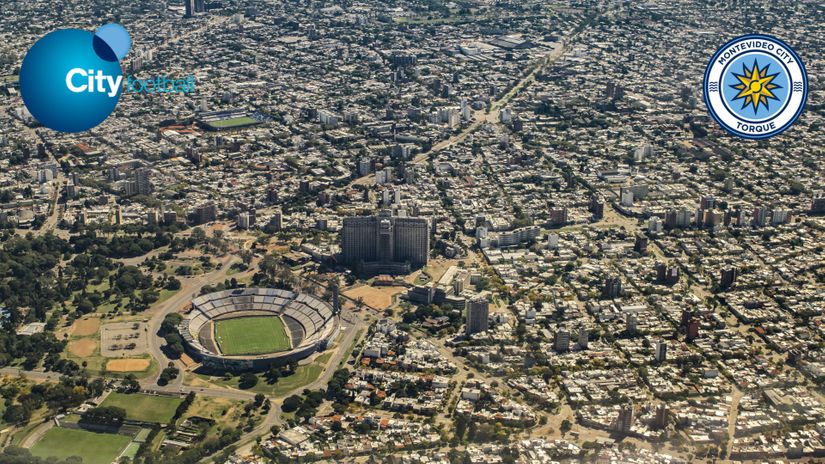 Pogled iz vazduha na Montevideo i stadion Sentenario (©Shutterstock)