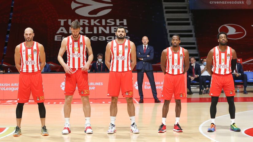 Košarkaši Crvene zvezde (©KK Crvena zvezda)