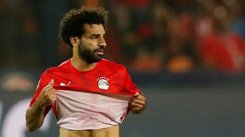 Mohamed Salah u dresu Egipta (©Reuters)