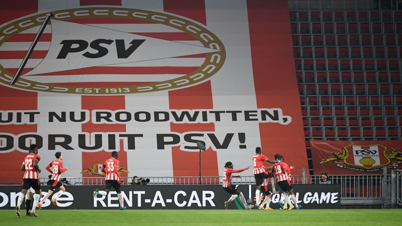 Fudbaleri PSV-a (©Reuters)