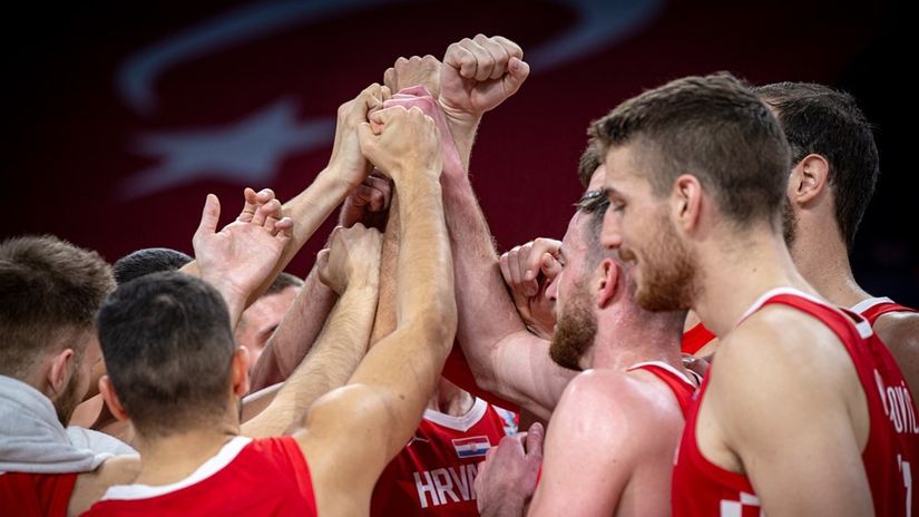 Košarkaši Hrvatske (©FIBA Basketball)