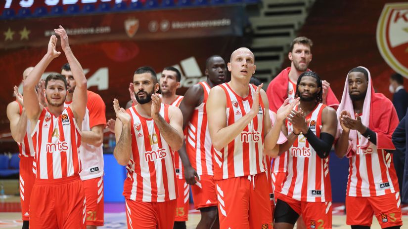 Košarkaši Crvene zvezde (©MN Press)