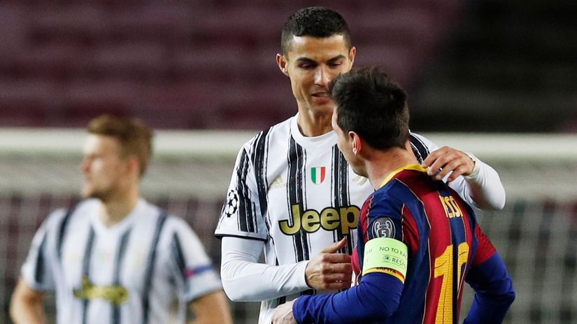 Kristijano Ronaldo i Lionel Mesi (©Reuters)