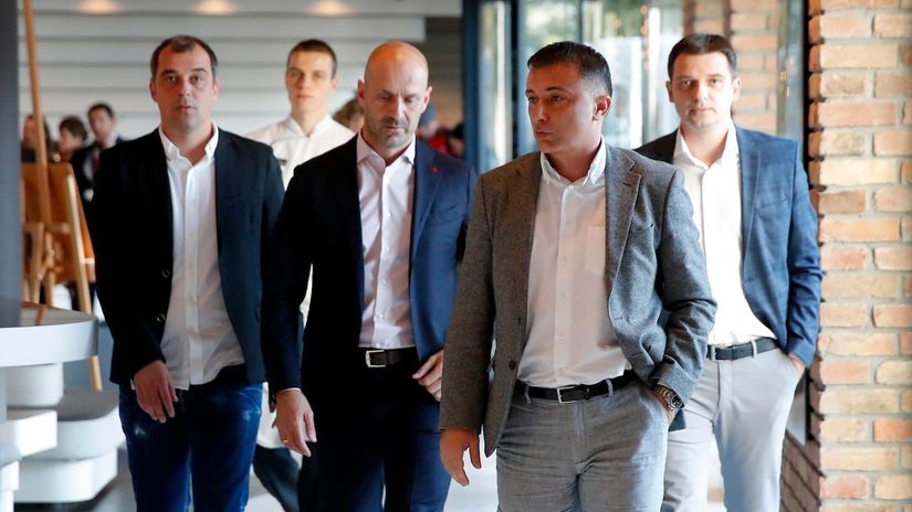 Nenad Milijaš, Ilija Stolica, Vladimir Matijašević i Goran Grkinić (©Starsport)