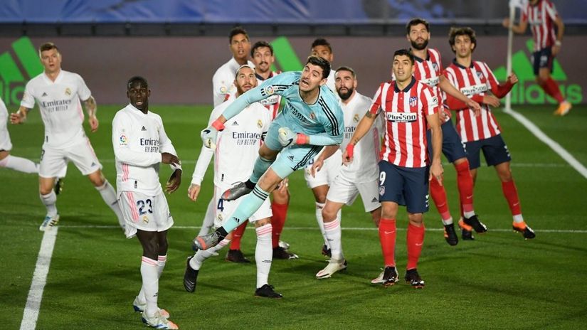 Real vs Atletiko (©AFP)