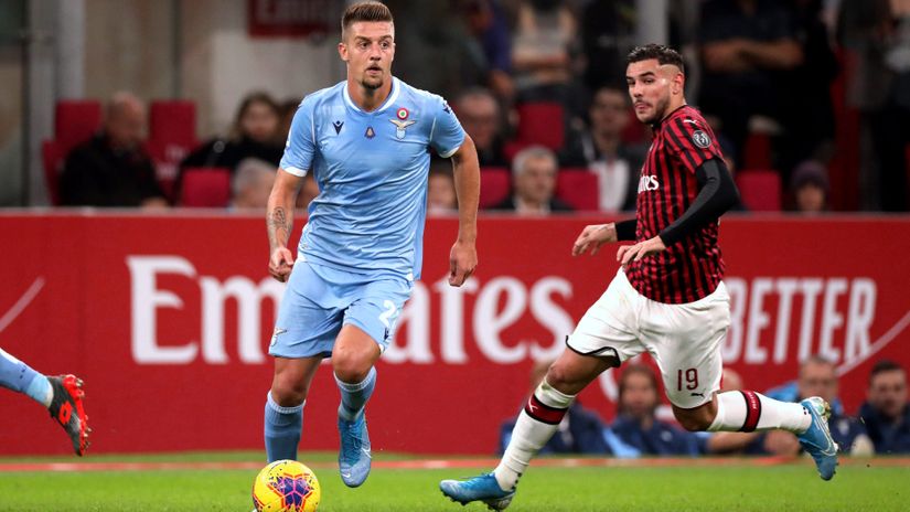 Sergej Milinković Savić i Teo Ernandez (©Shutterstock)