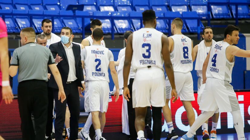 Košarkaši Budućnosti (©MN Press)