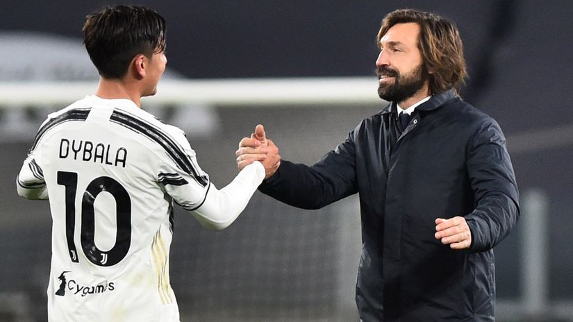 Paolo Dibala i Andrea Pirlo (@Reuters)