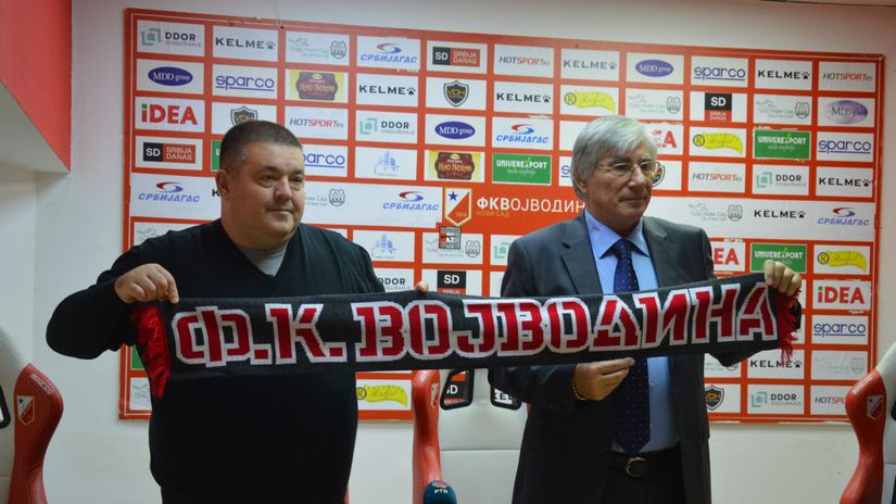 Kosanović i Samardžić (© FK Vojvodina)