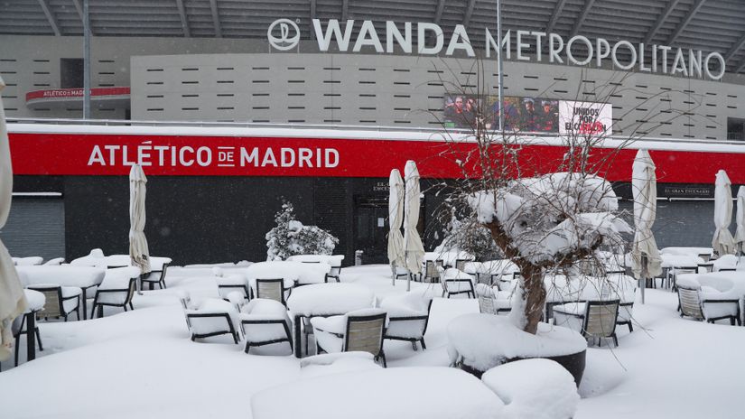 Spoljašnjost stadiona Atletika (©Reuters)