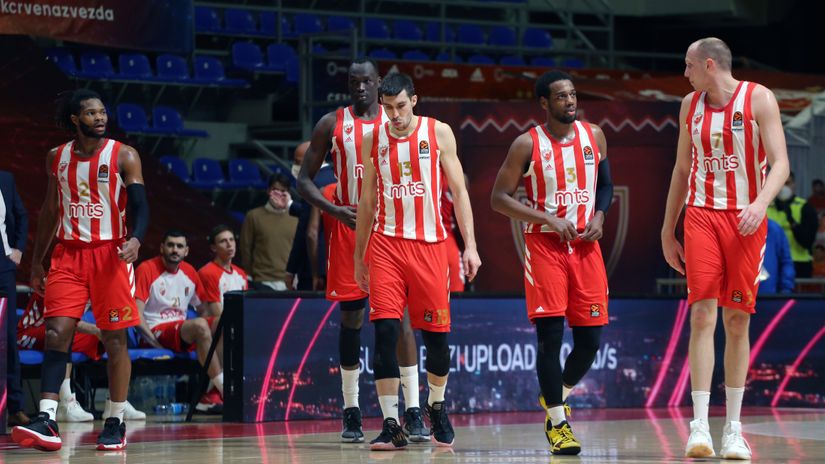 Košarkaši Crvene zvezde (©Star Sport) 