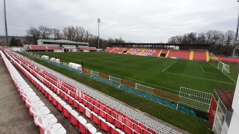 Gradski stadion u Čačku (©SC Mladost)